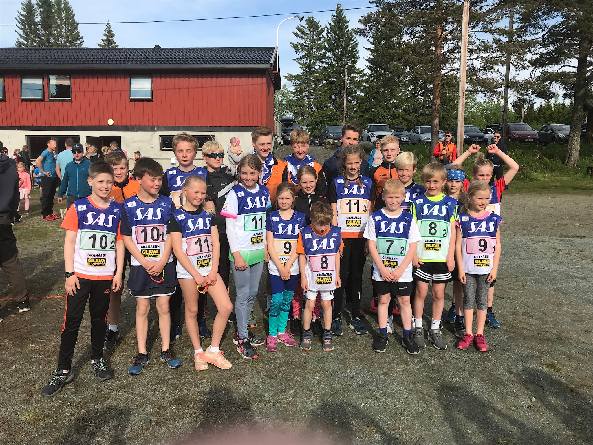 Utleira i sentrum på Leinstrandstafetten